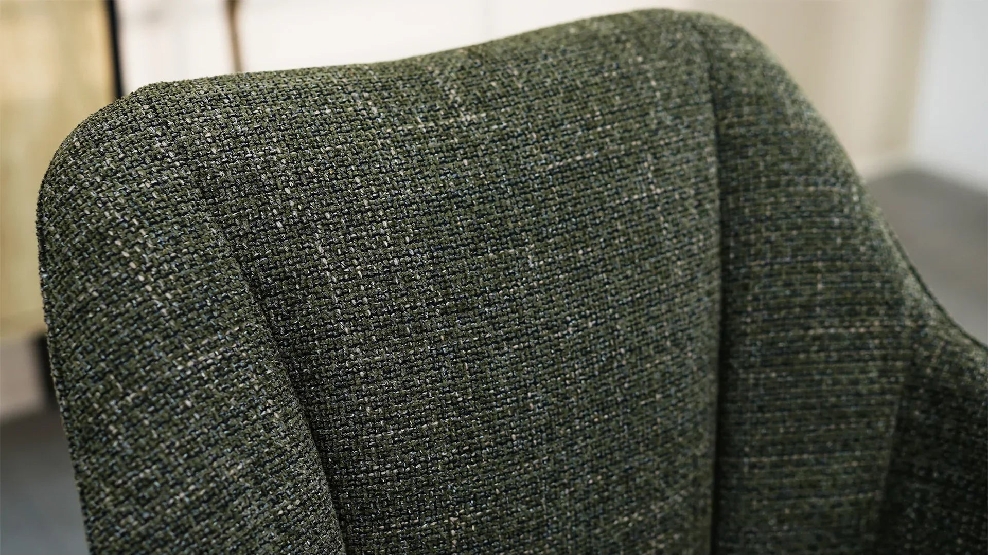 Boucle en Linnen Stof