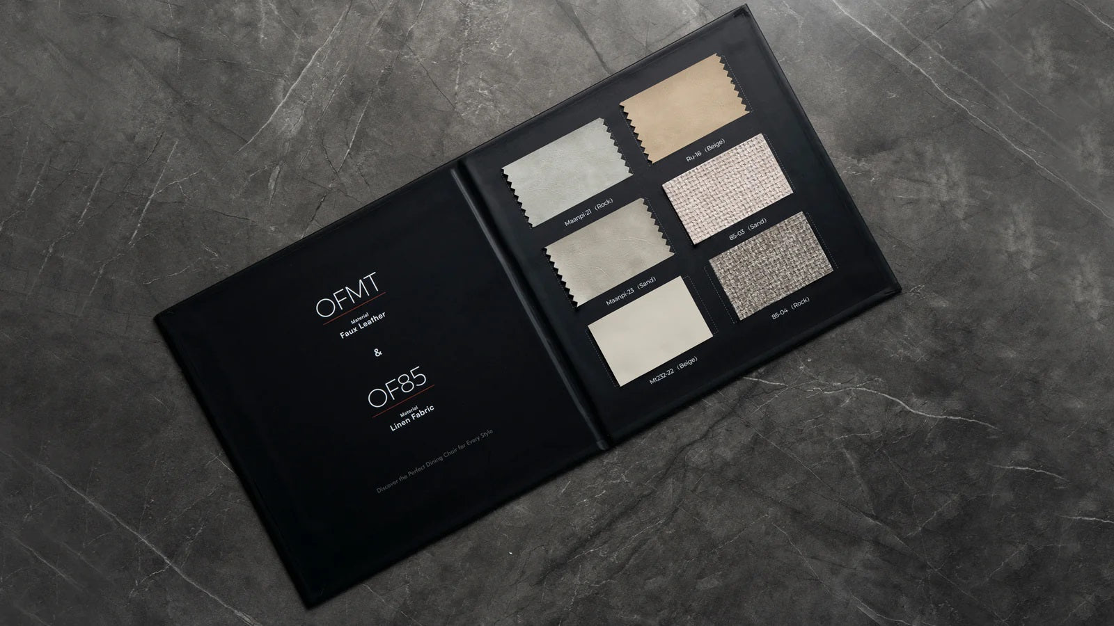 Ofcasa Muster [Pu-Leder] [Samt] [Leinenstoff & Boucle]