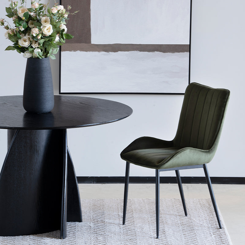 Edith Eetkamerstoel [Set van 2] [Fluweel]