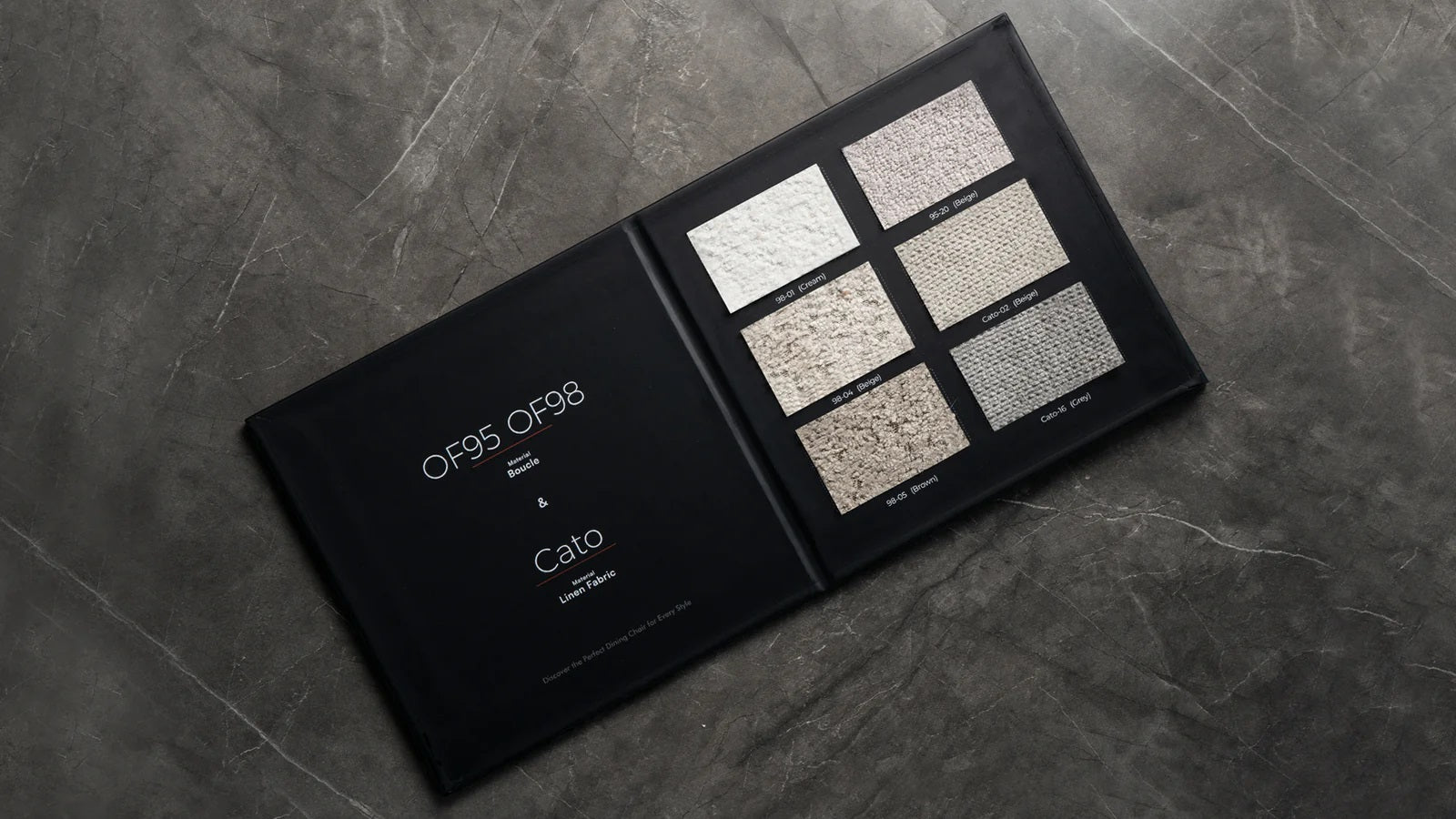 Ofcasa Muster [Pu-Leder] [Samt] [Leinenstoff & Boucle]