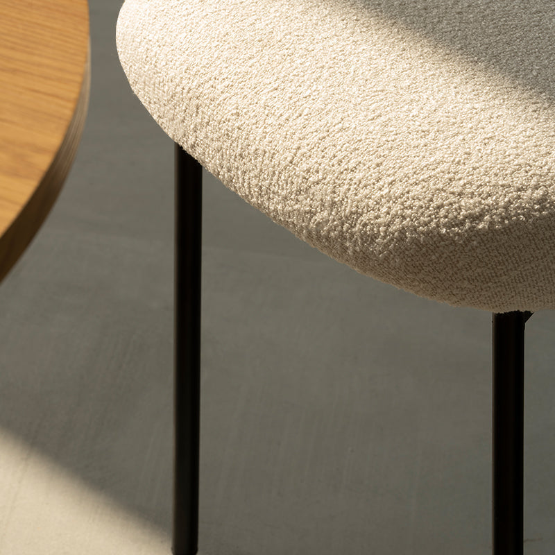 Runder Esstisch Gemma und 4 Esszimmerstuhl Zahra [Esszimmerset] Ofcasafurniture DE