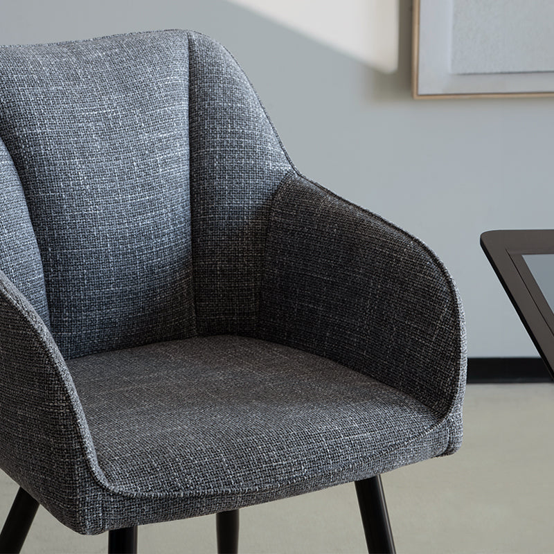 Sienna Garden Eetkamerstoel [Set van 2] [Linnen Stof]