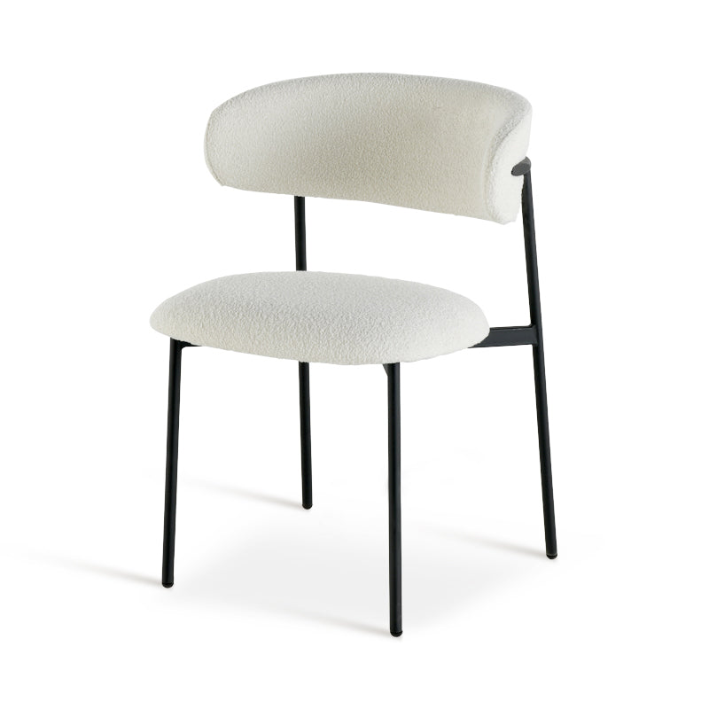 Runder Esstisch Gemma und 4 Esszimmerstuhl Zahra [Esszimmerset] Ofcasafurniture DE