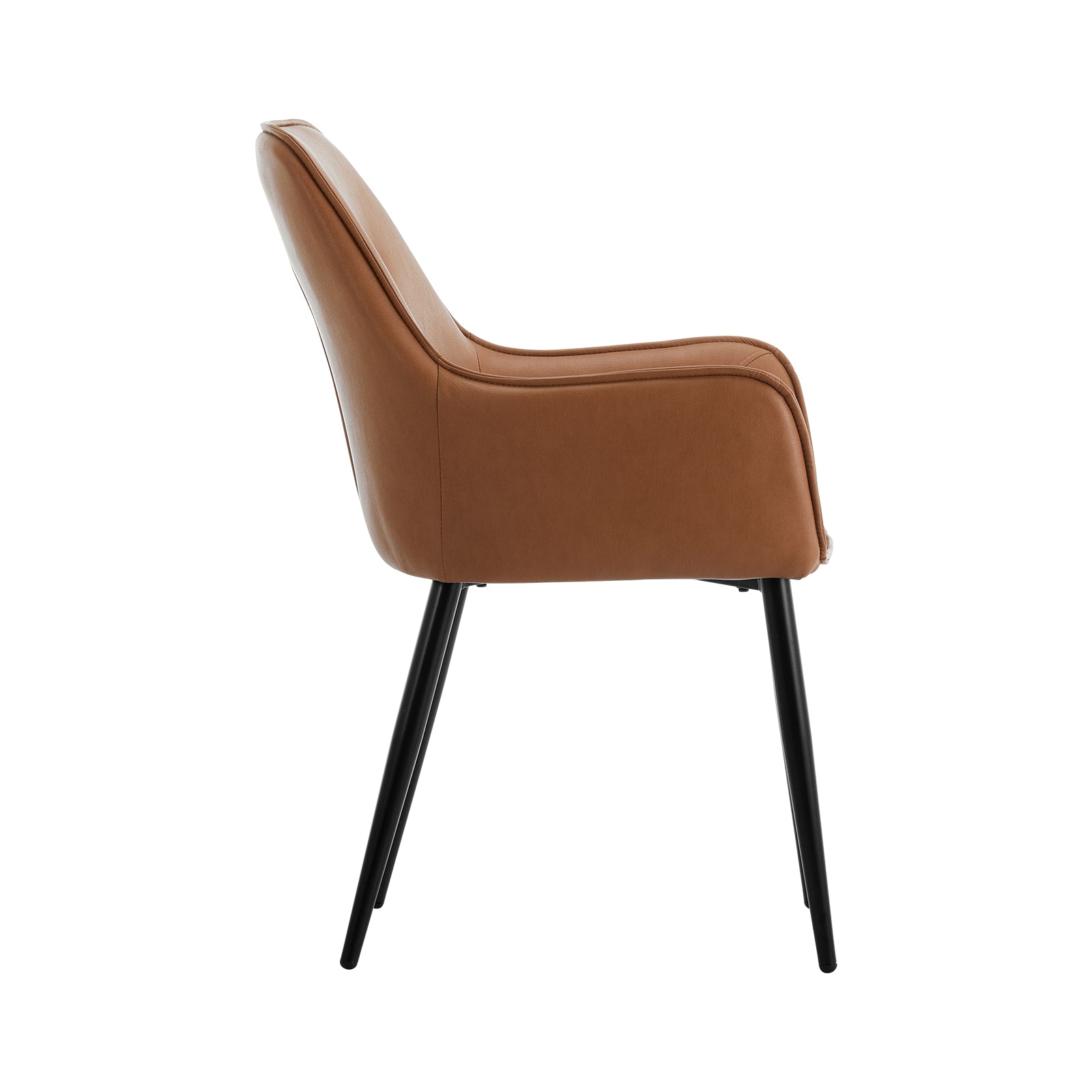 Solis Eetkamerstoel [Set van 2] [Kunstleer]