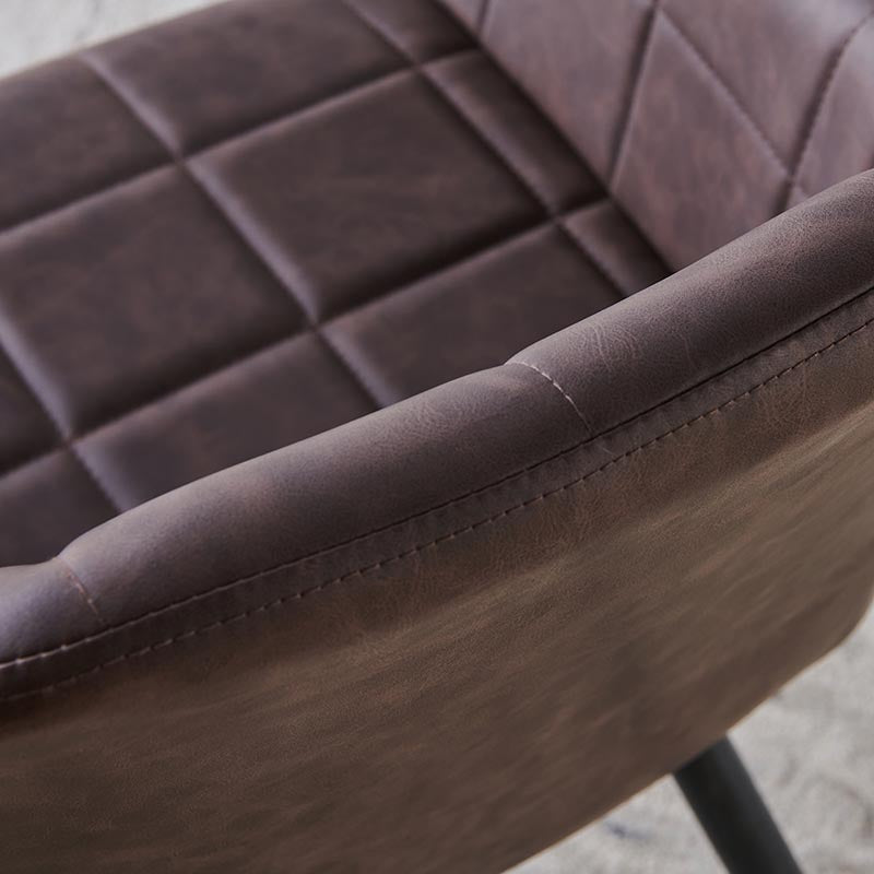 Frazer Eetkamerstoel [Set van 2] [Kunstleer]