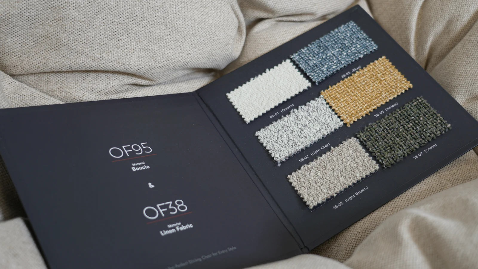 Ofcasa Muster [Pu-Leder] [Samt] [Leinenstoff & Boucle]