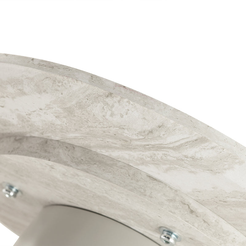 Beistelltisch Tottie [Travertin] [45 cm] Ofcasafurniture DE