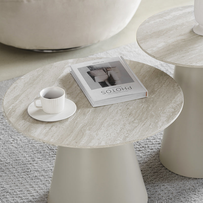 Tottie Salontafel [Travertin] [60 cm]
