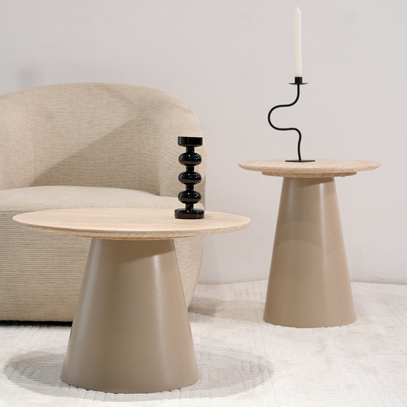 Tottie Strakke Salontafel [Travertijn] [45 cm]