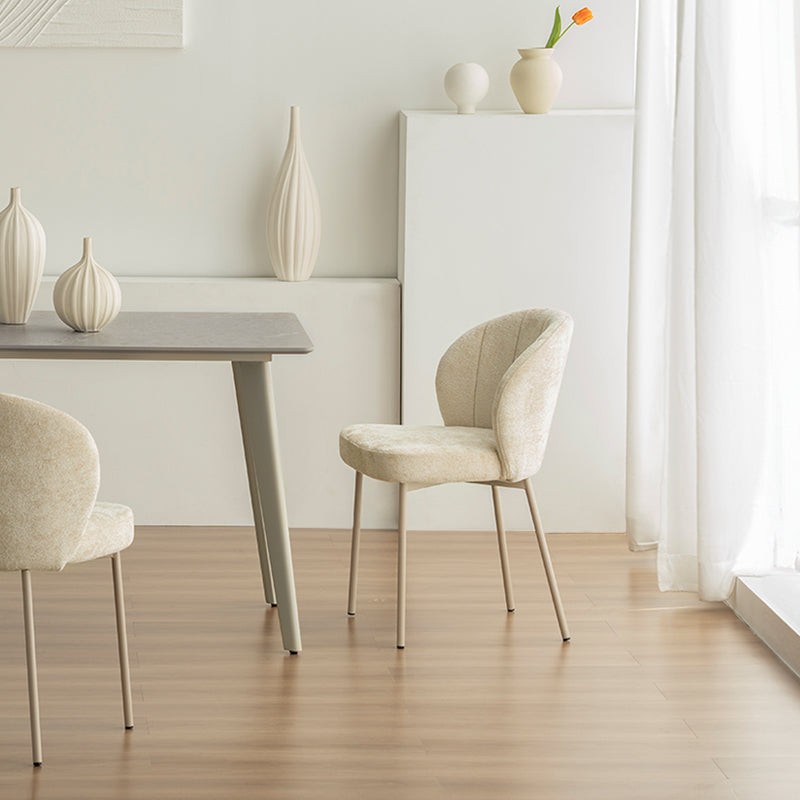 Seraphina Eetkamerstoel [Chenille] [Set van 2]