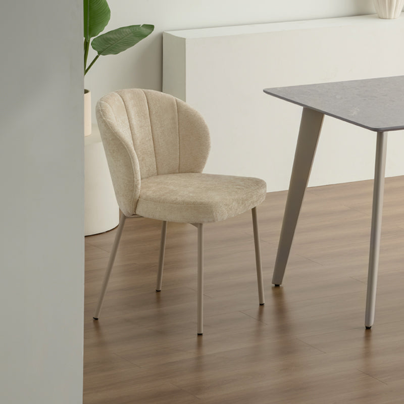 Seraphina Eetkamerstoel [Chenille] [Set van 2]