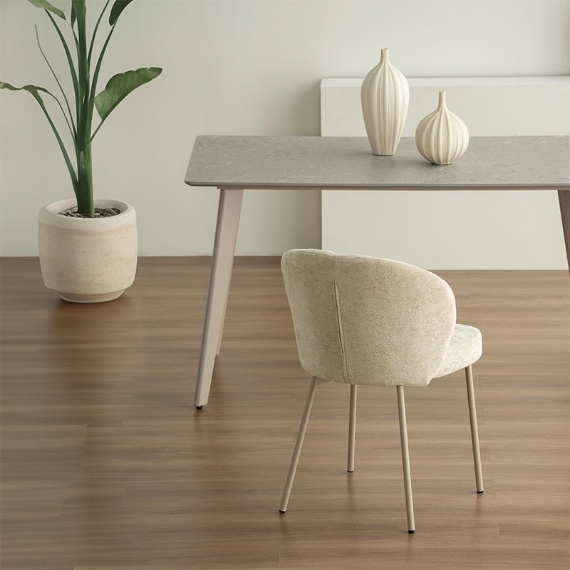 Seraphina Eetkamerstoel [Chenille] [Set van 2]