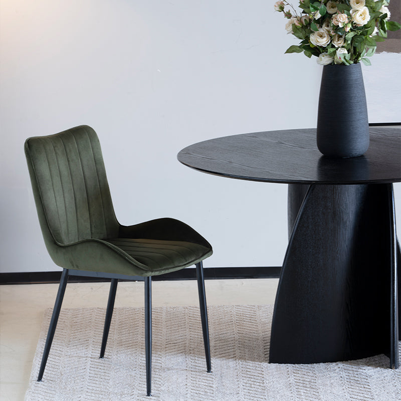 Edith Eetkamerstoel [Set van 2] [Fluweel]