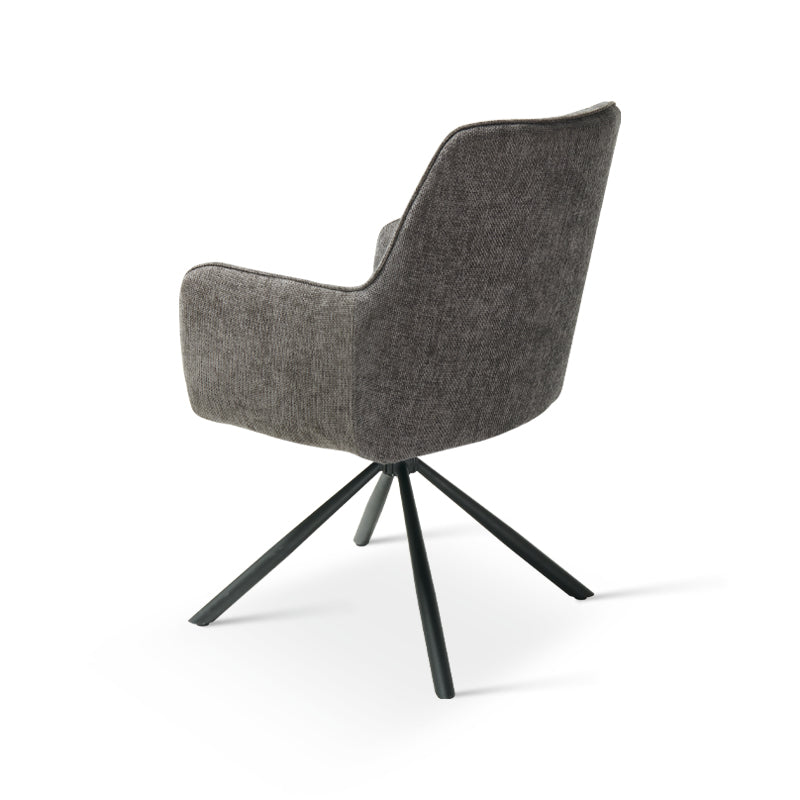 Armlehnenstuhl [2er Set] [Leinen Stoff] Ofcasafurniture DE