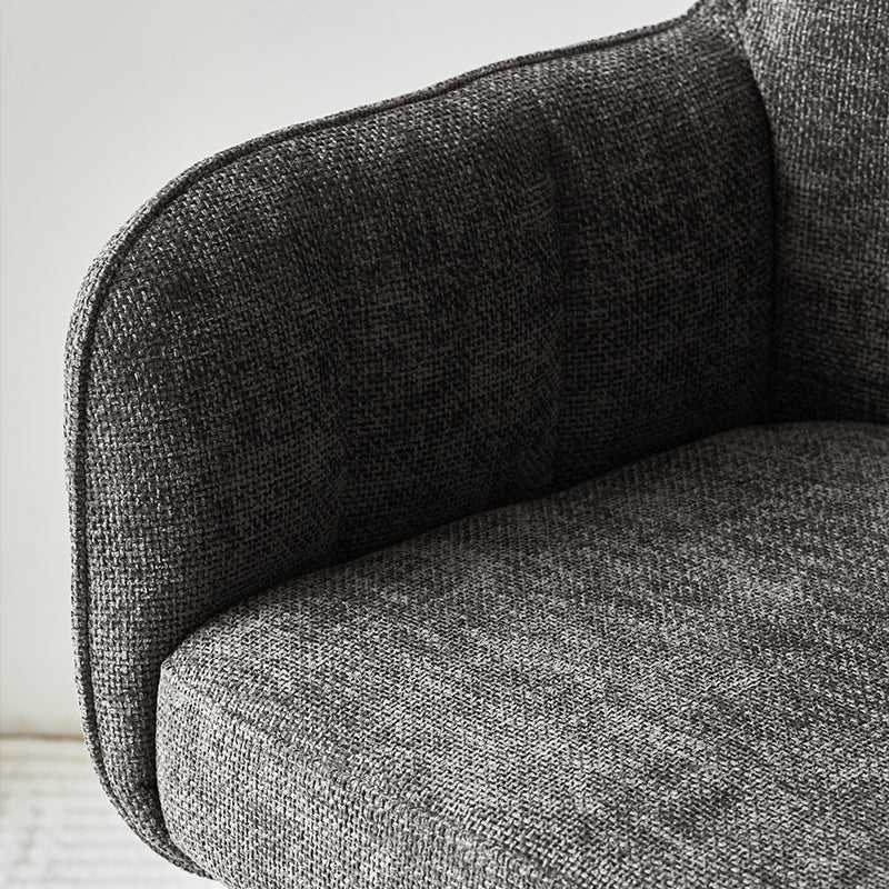 Armlehnenstuhl [2er Set] [Leinen Stoff] Ofcasafurniture DE