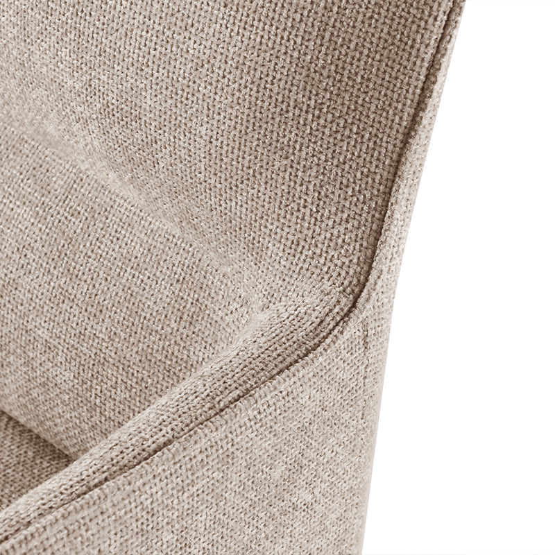 Armlehnenstuhl Kaya [2er Set] [Leinen Stoff] Ofcasafurniture DE