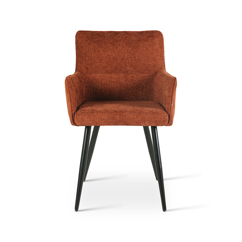 Armlehnenstuhl Kaya [2er Set] [Leinen Stoff] Ofcasafurniture DE