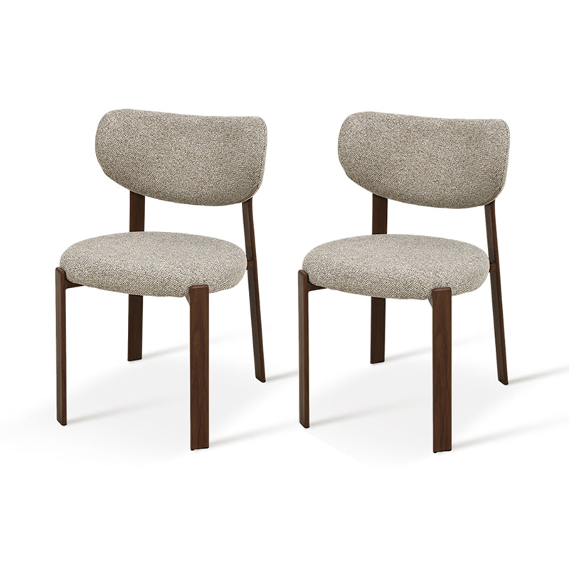 Harper eetkamerstoel [Set van 2] [Linnen stof]