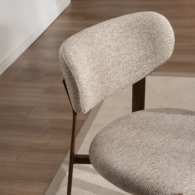 Harper eetkamerstoel [Set van 2] [Linnen stof]