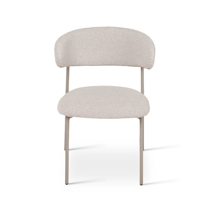 Zahra Eetkamerstoel [Set van 2] [Boucle Stof] [⌀ 1,9 cm]