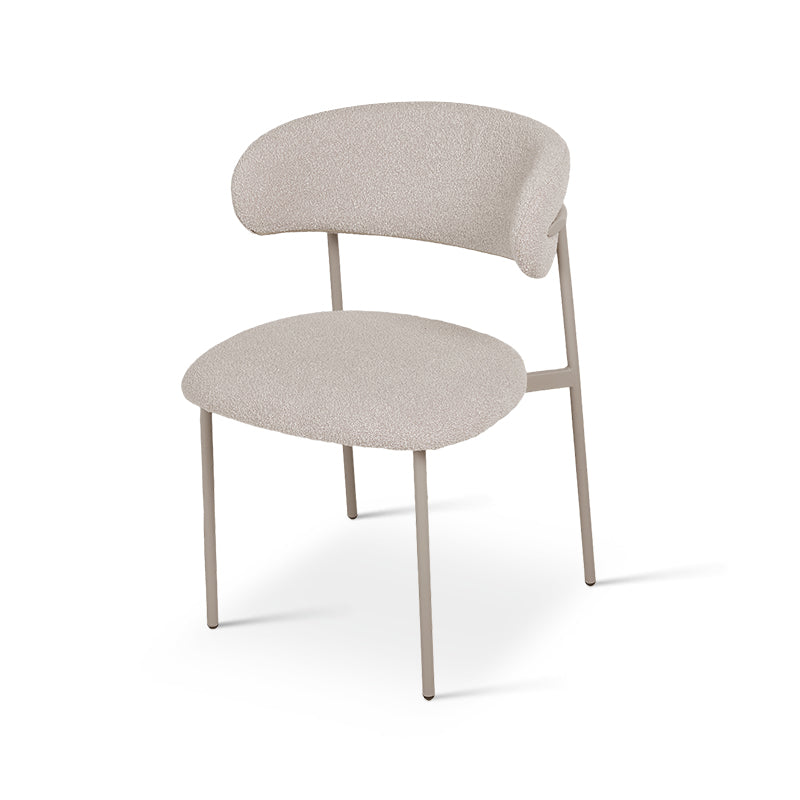 Zahra Eetkamerstoel [Set van 2] [Boucle Stof] [⌀ 1,9 cm]