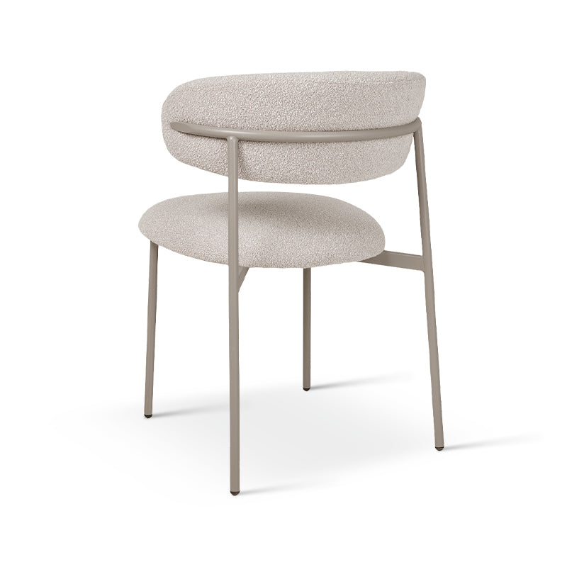 Zahra Eetkamerstoel [Set van 2] [Boucle Stof] [⌀ 1,9 cm]