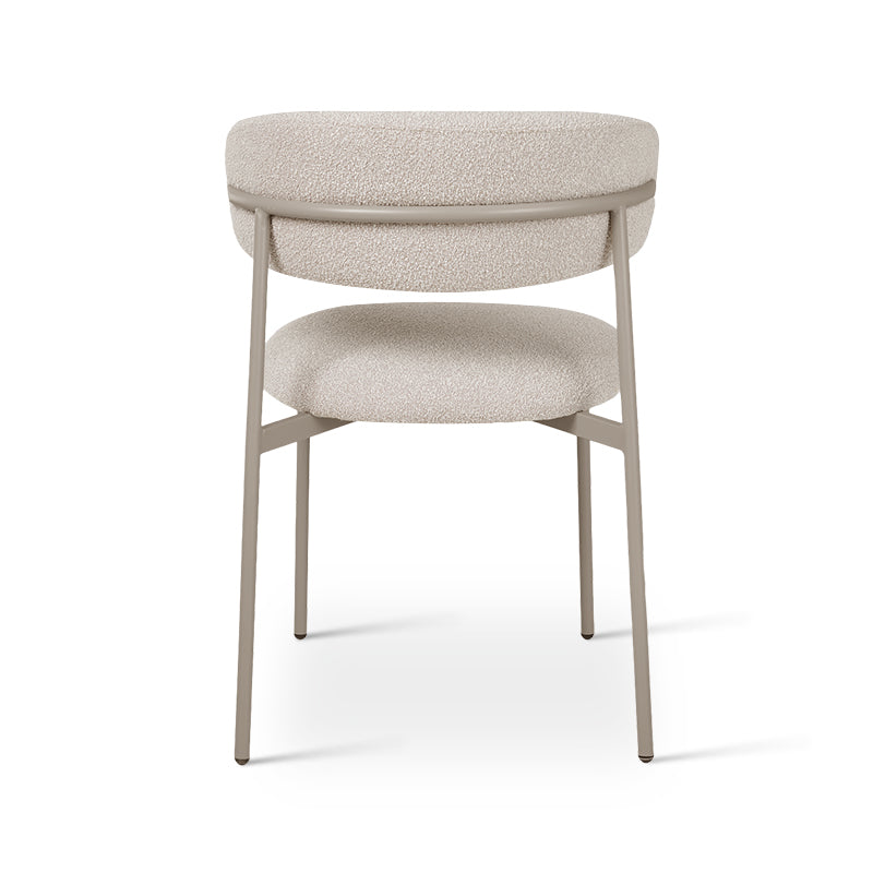 Zahra Eetkamerstoel [Set van 2] [Boucle Stof] [⌀ 1,9 cm]