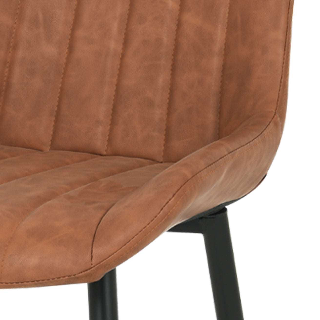 Jarvis Eetkamerstoel [Set van 2] [Kunstleer]