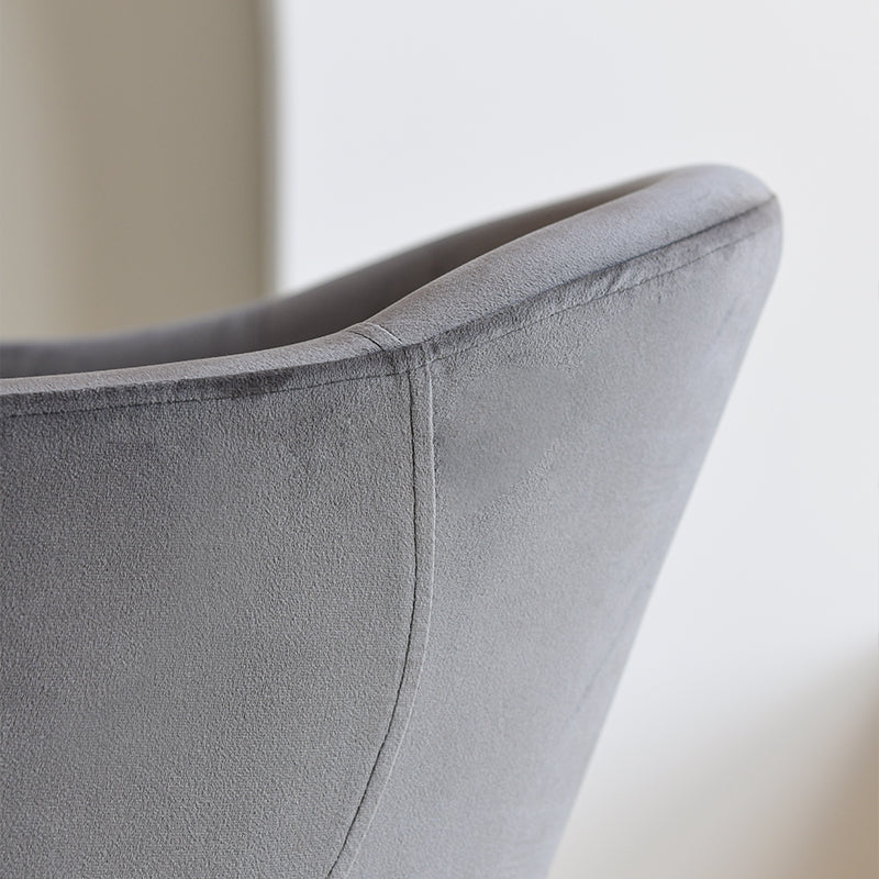 Dalila Eetkamerstoel [Set van 2] [Fluweel]