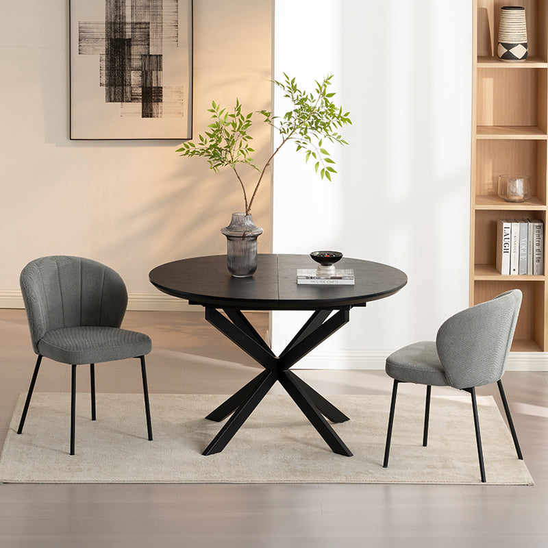 Beverly Uitschuifbare Ronde Eettafel [120-160cm]