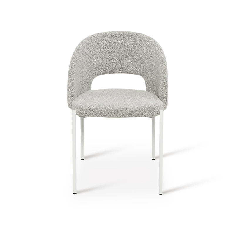 Esme W Eetkamerstoel [Set van 2] [Bouclette Stof]