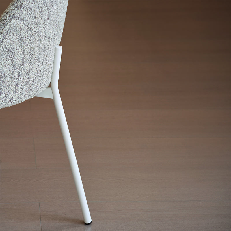 Esme W Eetkamerstoel [Set van 2] [Bouclette Stof]