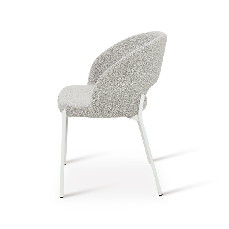 Esme W Eetkamerstoel [Set van 2] [Bouclette Stof]