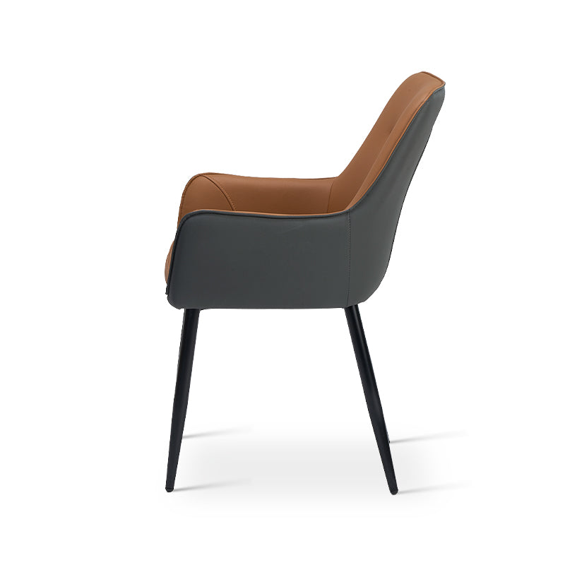 Solis Eetkamerstoel [Set van 2] [Kunstleer]