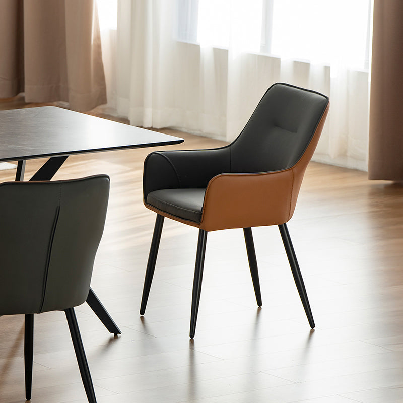 Solis Eetkamerstoel [Set van 2] [Kunstleer]