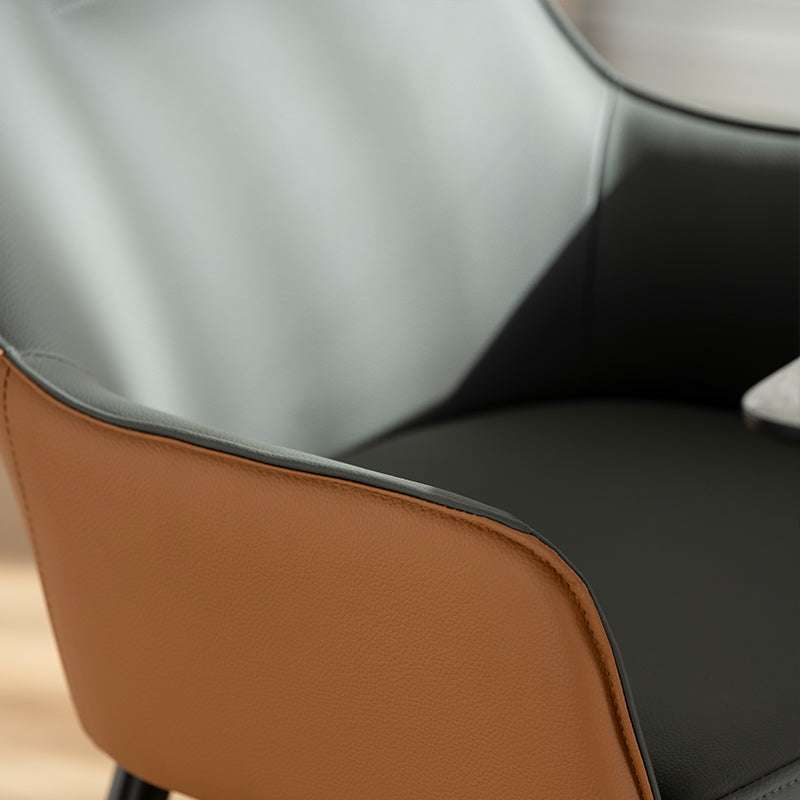 Laila Rechthoekige Eettafel en 6 Solis Eetkamerstoelen [Eetkamerset]