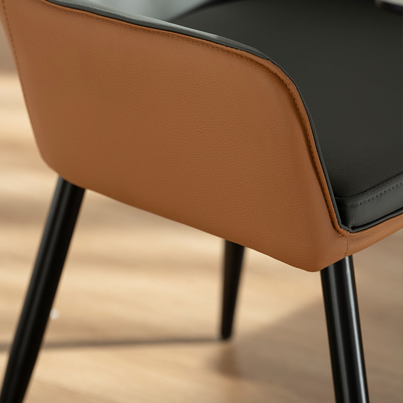 Laila Rechthoekige Eettafel en 6 Solis Eetkamerstoelen [Eetkamerset]