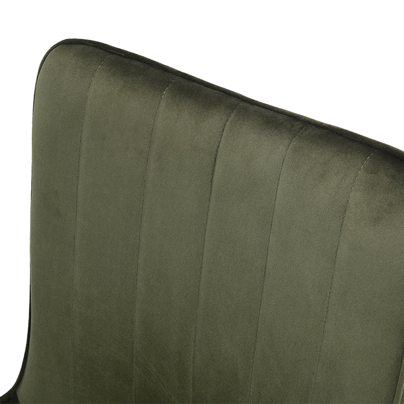 Edith Eetkamerstoel [Set van 2] [Fluweel]