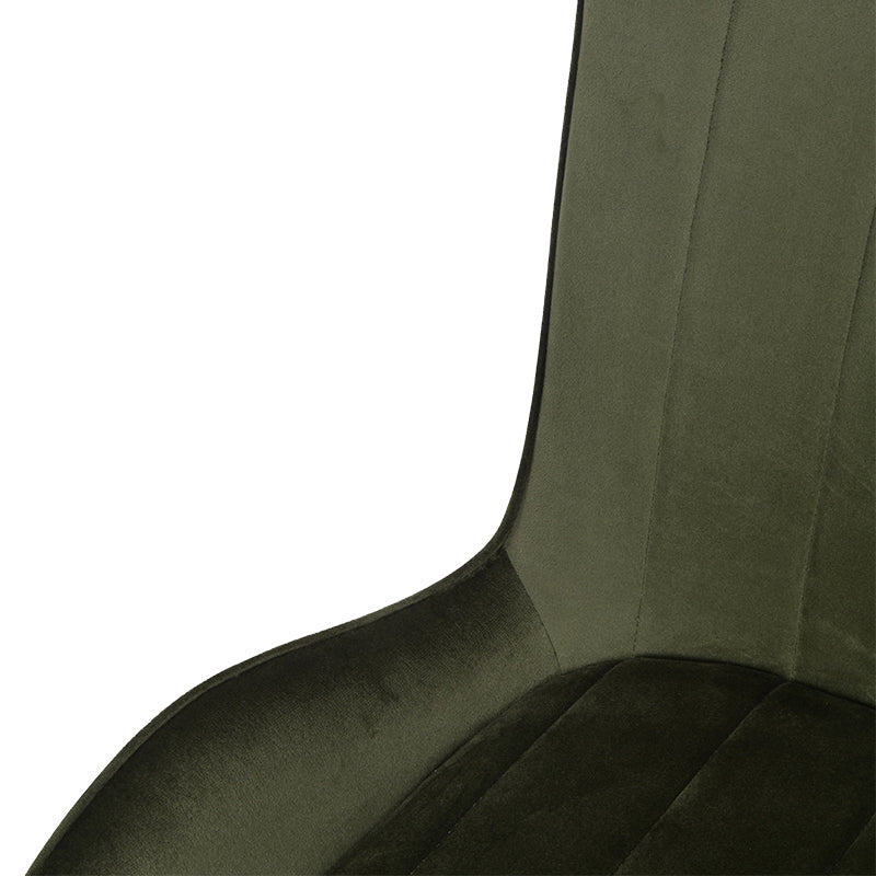 Edith Eetkamerstoel [Set van 2] [Fluweel]