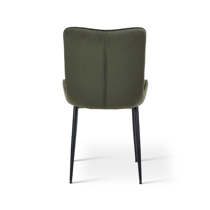 Edith Eetkamerstoel [Set van 2] [Fluweel]