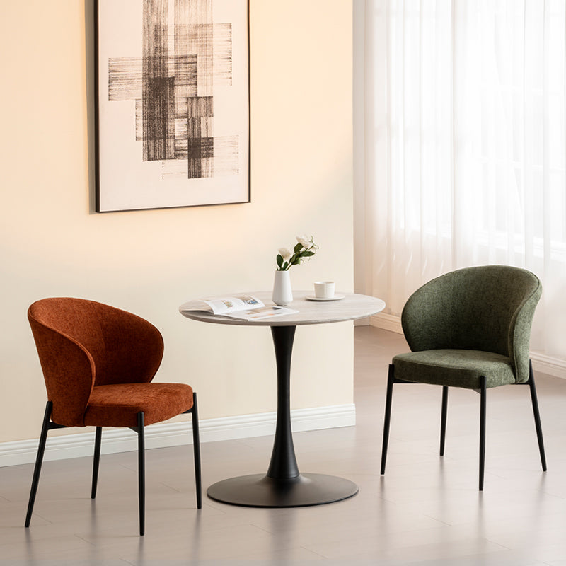 Bard Eetkamerstoel [Set van 2] [Linnen stof]