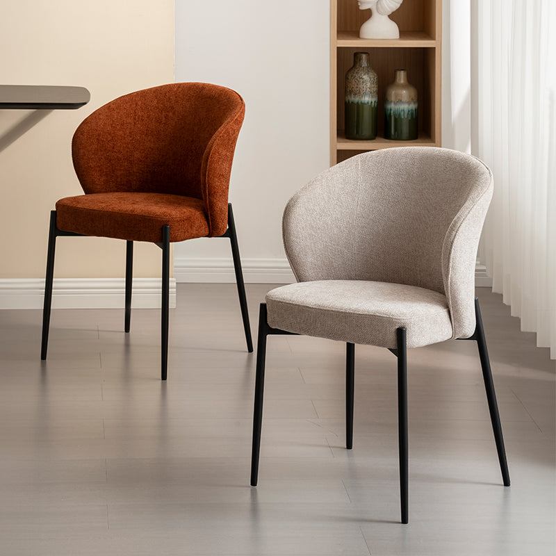 Bard Eetkamerstoel [Set van 2] [Linnen stof]