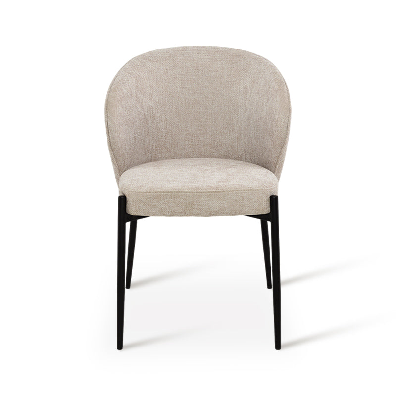 Bard Eetkamerstoel [Set van 2] [Linnen stof]