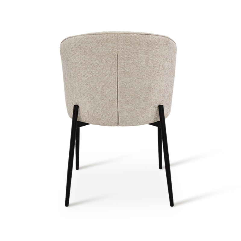 Bard Eetkamerstoel [Set van 2] [Linnen stof]