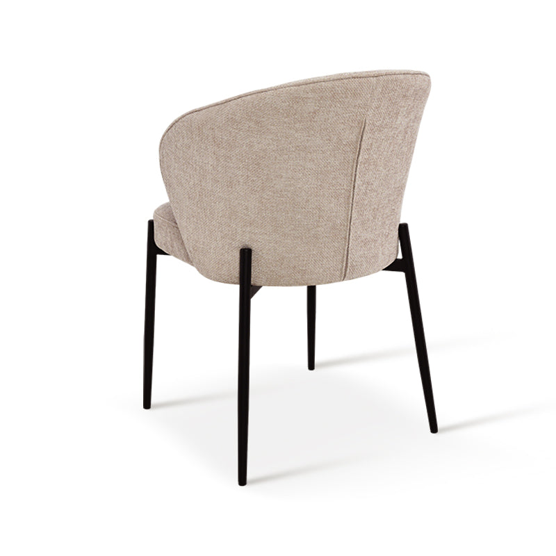 Bard Eetkamerstoel [Set van 2] [Linnen stof]