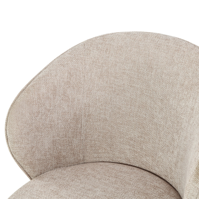 Bard Eetkamerstoel [Set van 2] [Linnen stof]