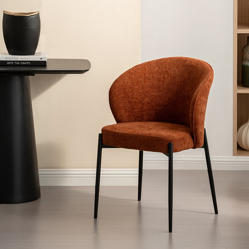 Bard Eetkamerstoel [Set van 2] [Linnen stof]