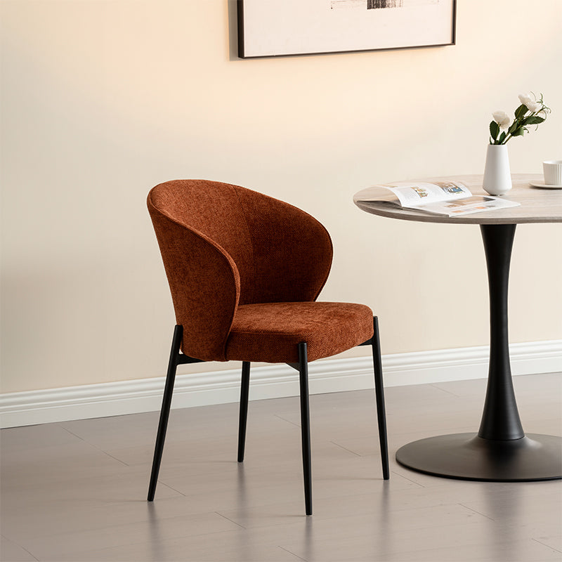 Bard Eetkamerstoel [Set van 2] [Linnen stof]