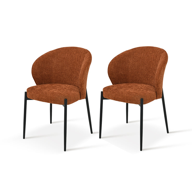 Bard Eetkamerstoel [Set van 2] [Linnen stof]