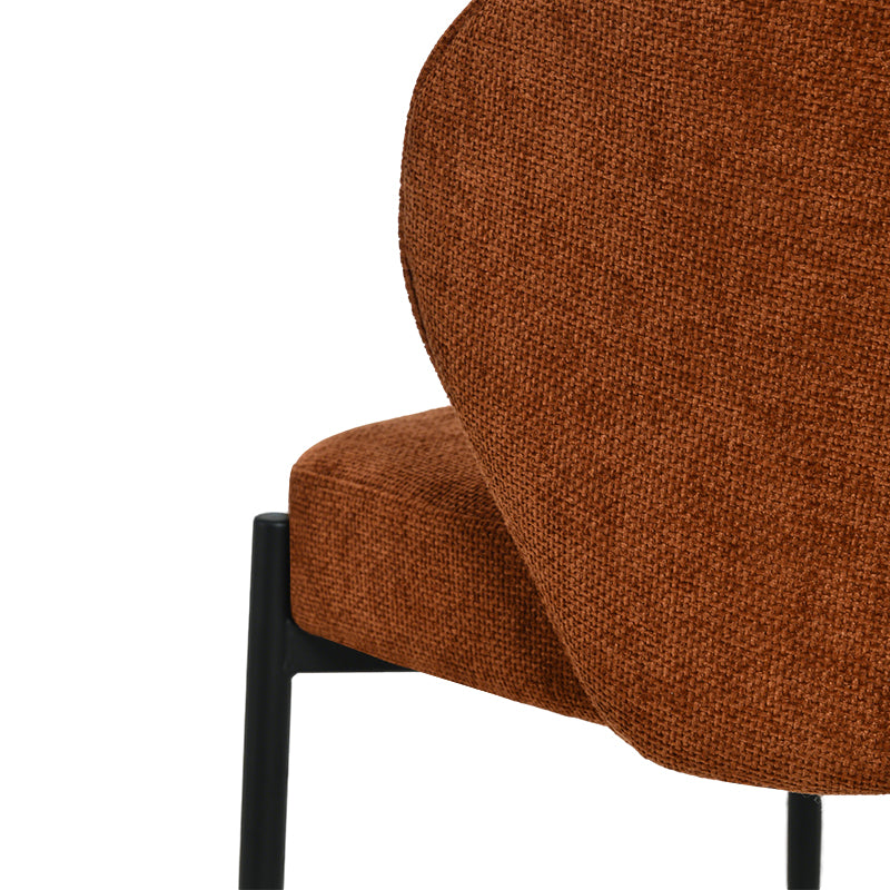 Bard Eetkamerstoel [Set van 2] [Linnen stof]